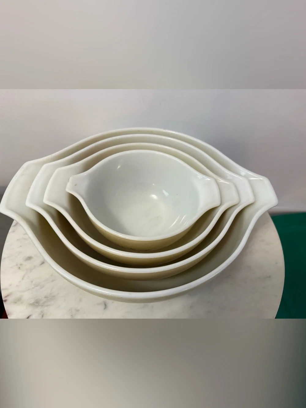 Vintage PYREX Cinderella Forest Fancies Mushroom Nesting Mixing Bowls Set of 4